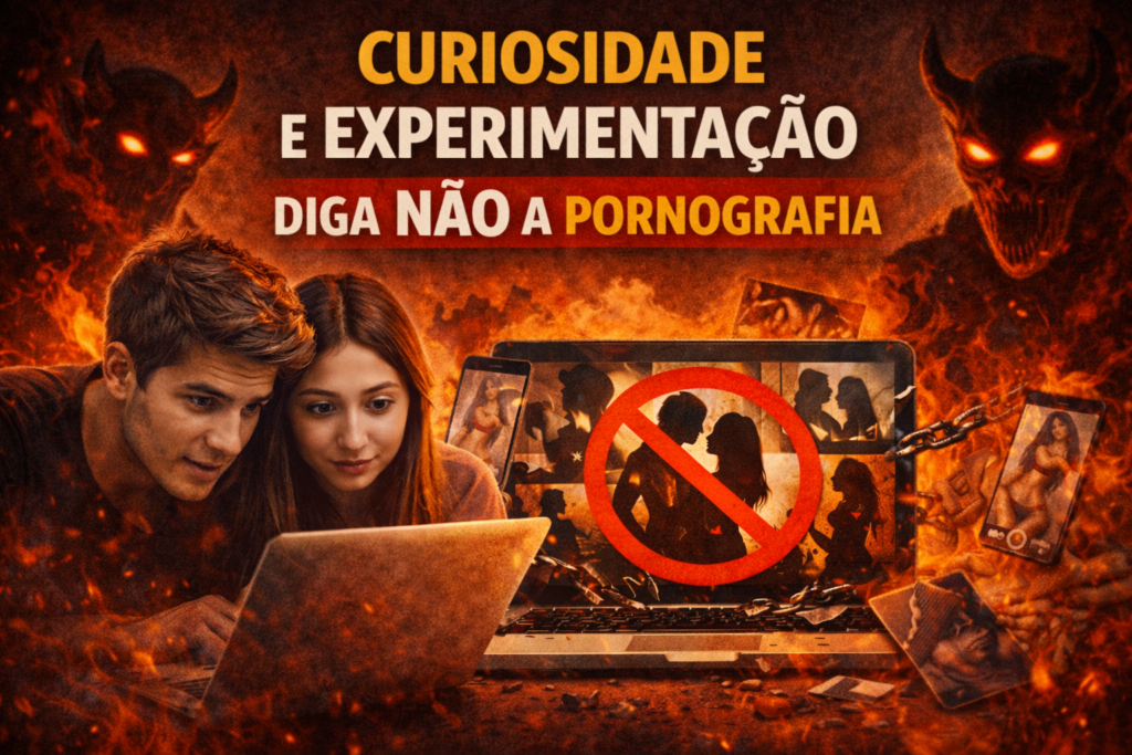 Pornografia destrói a pureza da mente e aprisiona a alma em desejos vazios — diga não a esse vício silencioso e descubra o caminho da libertação, da paz interior e de uma vida guiada por propósito e valores verdadeiros.