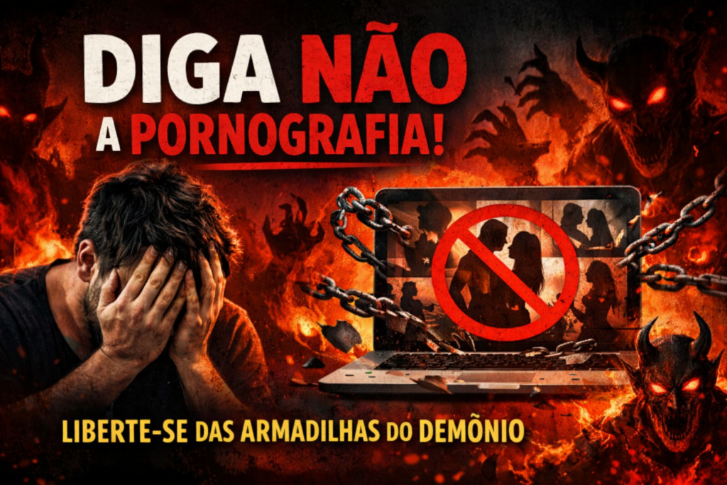 Pornografia destrói a pureza da mente e aprisiona a alma em desejos vazios — diga não a esse vício silencioso e descubra o caminho da libertação, da paz interior e de uma vida guiada por propósito e valores verdadeiros.