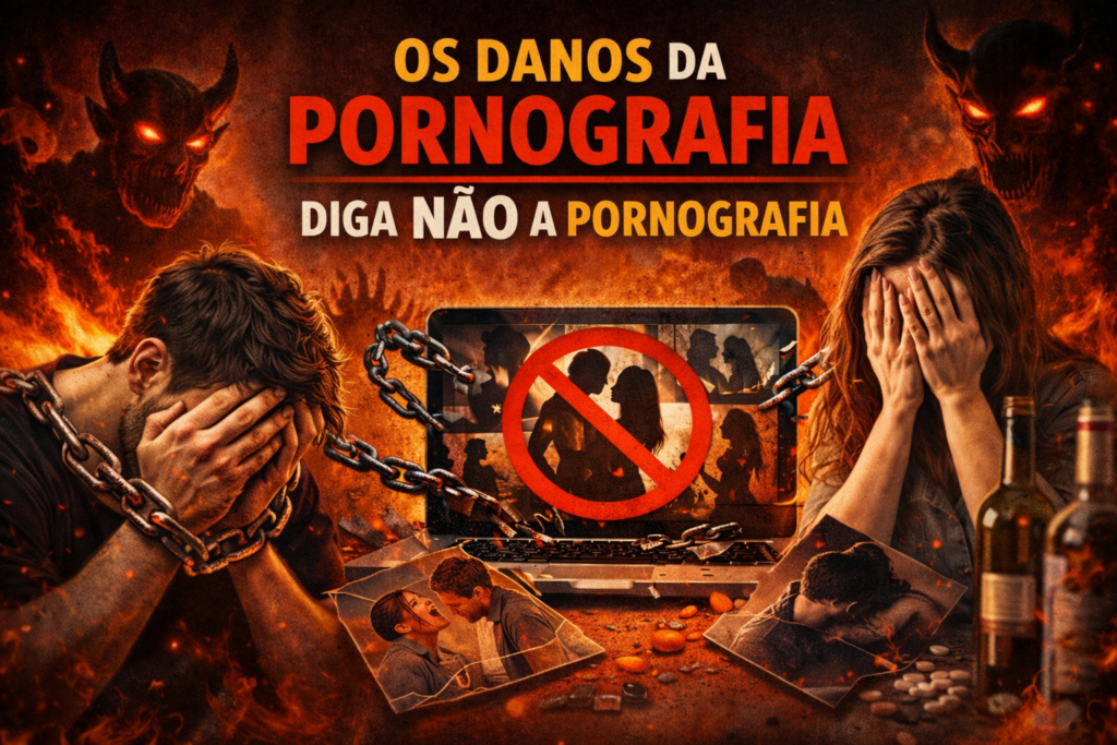 Pornografia destrói a pureza da mente e aprisiona a alma em desejos vazios — diga não a esse vício silencioso e descubra o caminho da libertação, da paz interior e de uma vida guiada por propósito e valores verdadeiros.