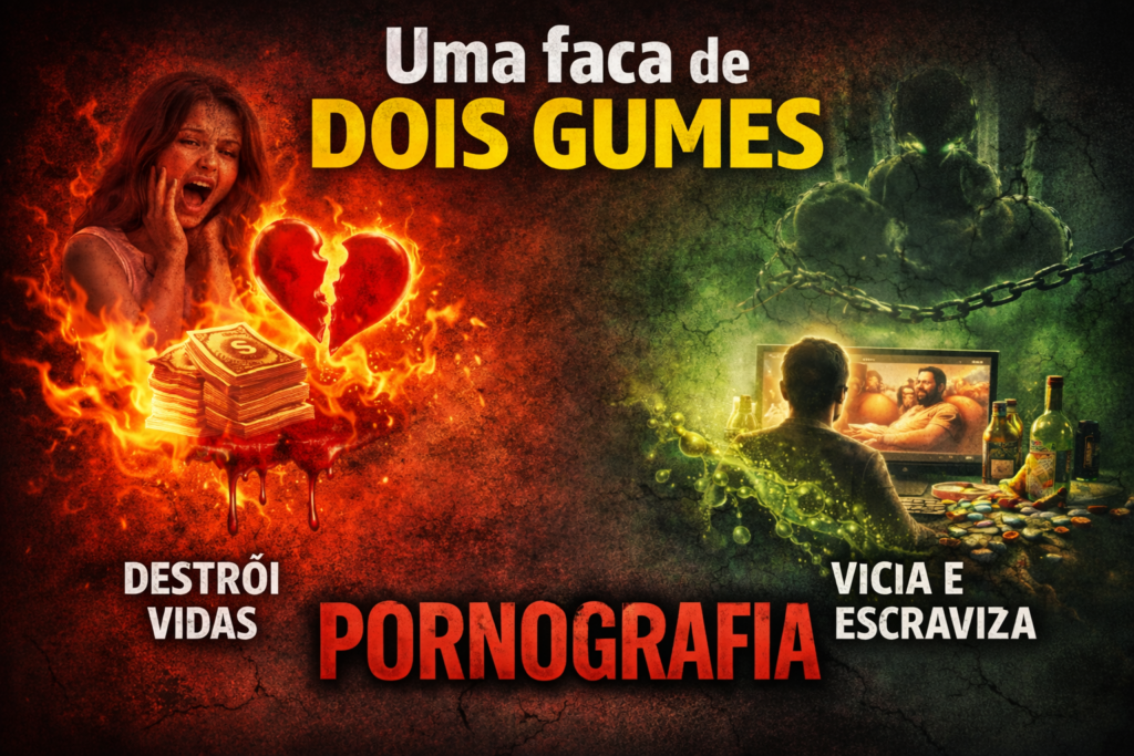 Pornografia destrói a pureza da mente e aprisiona a alma em desejos vazios — diga não a esse vício silencioso e descubra o caminho da libertação, da paz interior e de uma vida guiada por propósito e valores verdadeiros.