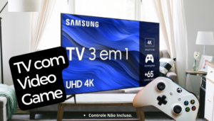 Smart TV Samsung com VideoGame Integrado - Revolucionando o Entreterimento