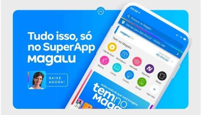 Baixa agora o Super App Magalu e viva o melhor black friday 2024.