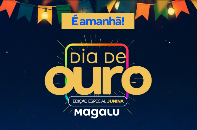 Especial Junina no Magalu! 🎉🔥 Prepare-se para uma festa de descontos como você nunca viu! Durante três dias imperdíveis – 6, 7 e 8 de junho – o Magalu transforma suas lojas em um verdadeiro arraial de ofertas, trazendo preços incríveis em smart TVs, celulares, eletrodomésticos, móveis, pneus importados e muito mais!