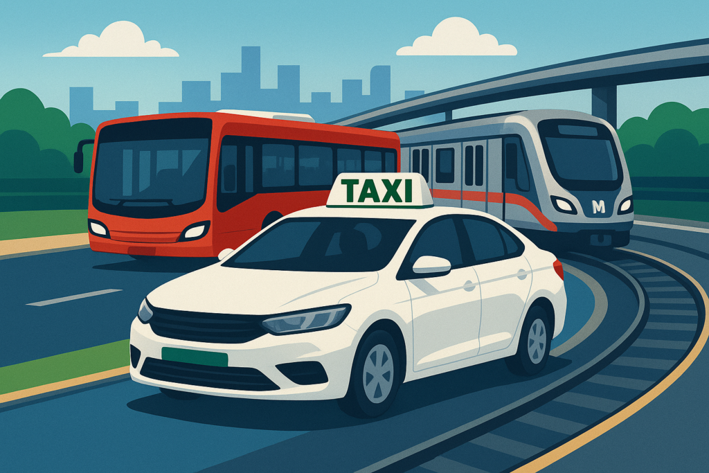 Táxi é sinônimo de segurança, conforto e praticidade. Em um mundo cada vez mais acelerado, onde cada minuto conta, escolher o Táxi é optar por um transporte confiável, com motoristas experientes e regulamentados, que conhecem as melhores rotas e respeitam as leis de trânsito. Esqueça a espera interminável, os preços imprevisíveis ou a falta de atendimento personalizado — o Táxi está sempre pronto para te levar com tranquilidade, seja para o trabalho, uma consulta médica ou aquele compromisso importante. Valorize seu tempo, sua segurança e seu bem-estar: escolha o Táxi e redescubra o prazer de se locomover pela cidade com quem realmente entende de mobilidade urbana.