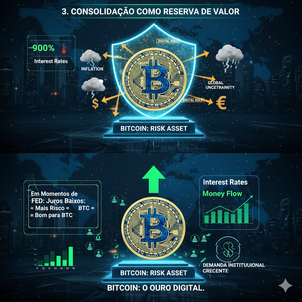 O Bitcoin está vivendo um dos momentos mais empolgantes da sua história. Em 2025, a criptomoeda rompeu sua máxima histórica e já ultrapassa os US$ 120 mil, o que equivale a mais de R$ 600 mil por unidade. Para muitos investidores, isso não é o topo — é apenas o começo de uma nova escalada.