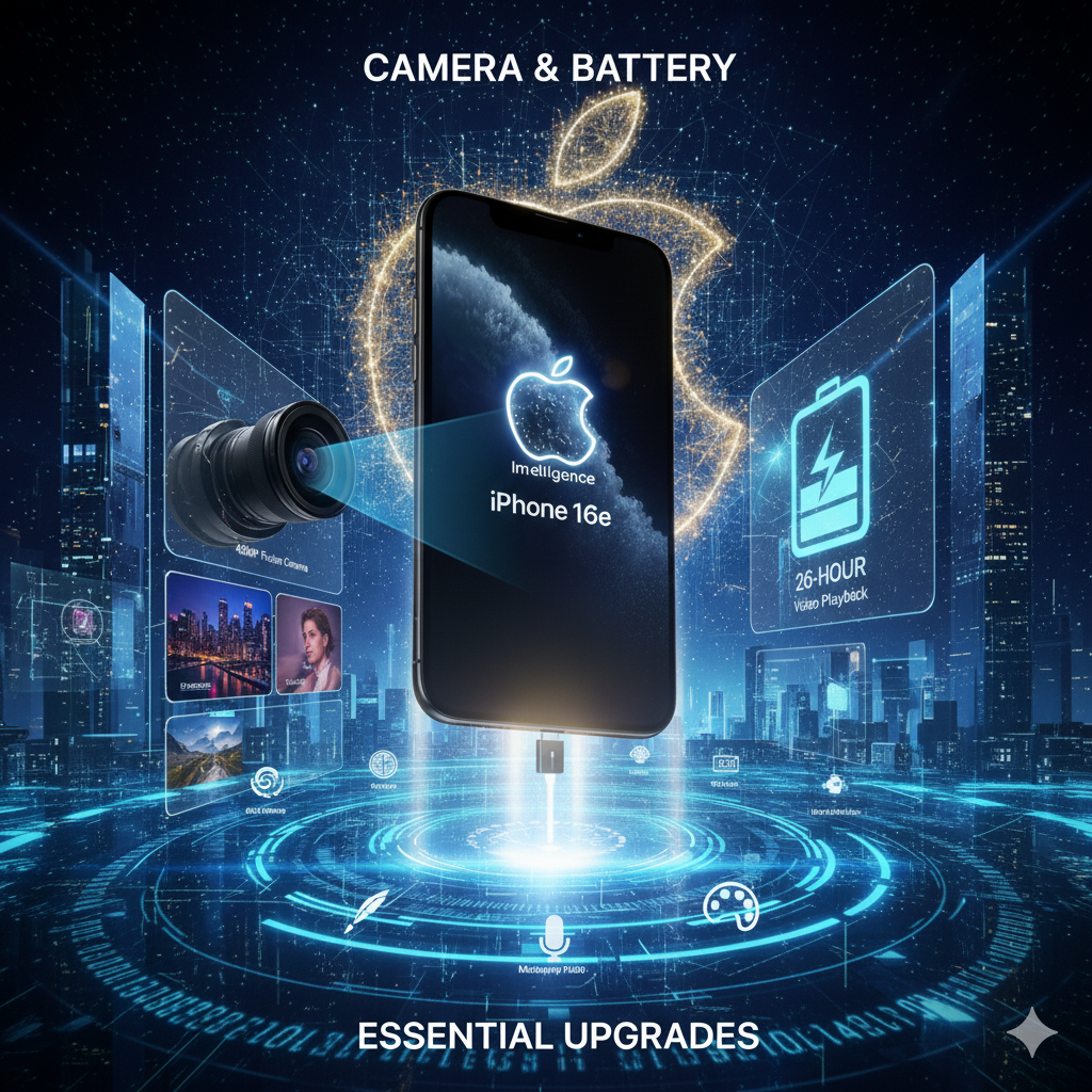 Apple iPhone 16e é o novo rei do custo-benefício! Descubra o poder do Chip A18 e da Apple Intelligence por um preço acessível. Veja o duelo completo contra o iPhone 16!