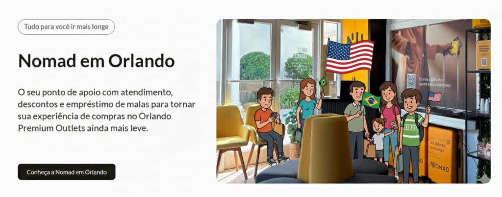 Nomad é mais do que uma fintech: é a sua porta de entrada para o mundo financeiro global. Com soluções que acompanham o seu ritmo, onde quer que você esteja, a Nomad oferece uma conta internacional completa, cartão de débito aceito mundialmente, consultoria para investimentos globais e benefícios exclusivos que tornam cada experiência mais prática e vantajosa.
Viajar, investir, receber pagamentos ou simplesmente viver sem fronteiras — tudo isso se torna possível com a Nomad, que transforma a forma como você se conecta ao dinheiro e às oportunidades ao redor do planeta.
