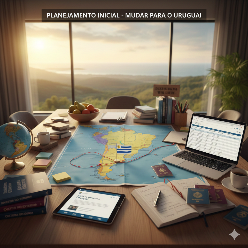 Mudar para o Uruguai + Vida Fiscal: descubra como organizar sua residência, reduzir burocracias, aproveitar benefícios fiscais e construir uma vida mais estável e vantajosa no país vizinho.