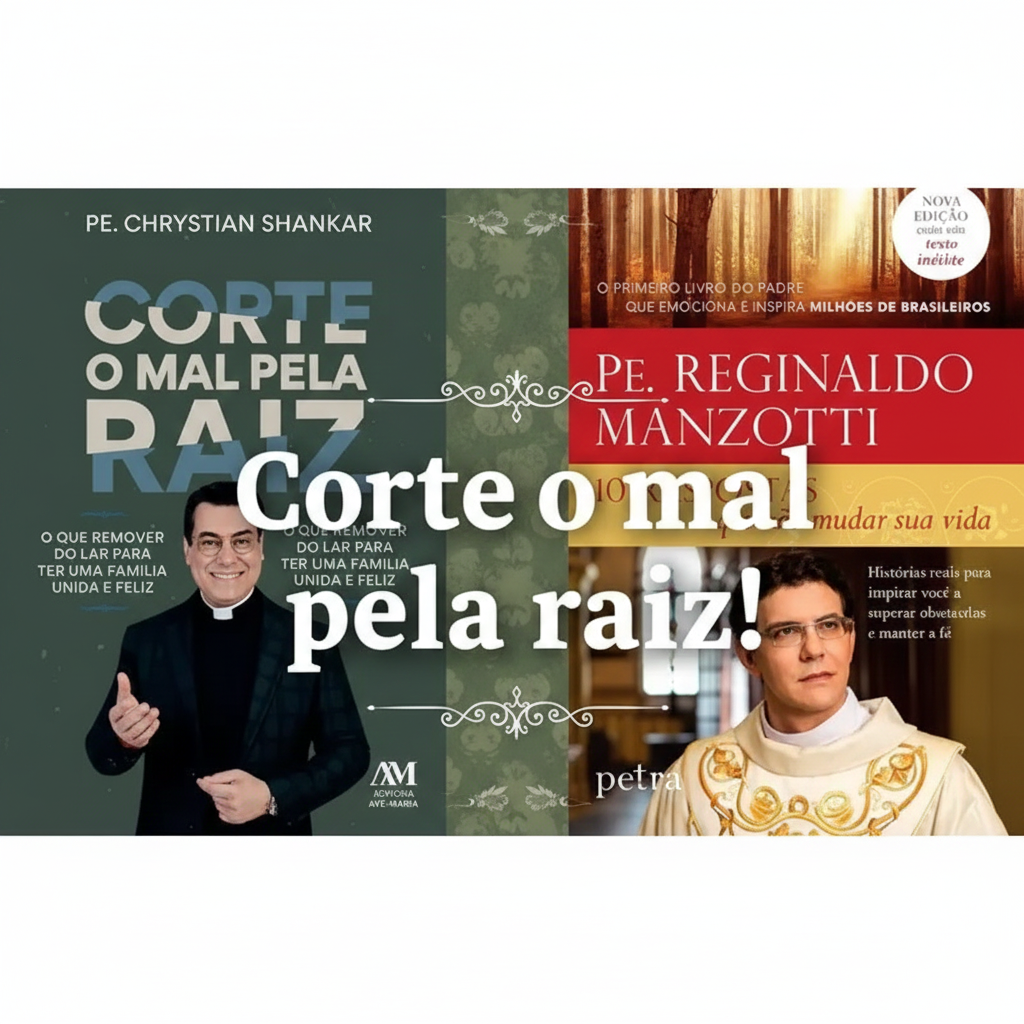 Corte o mal pela raiz, fé cristã, transformação espiritual, libertação interior, vida cristã, crescimento espiritual, combate ao pecado, renovação da mente, cura emocional, família restaurada, espiritualidade, reflexão cristã, mensagem de fé, livros cristãos, desenvolvimento espiritual, superação, esperança, propósito de vida, valores cristãos, mudança de vida