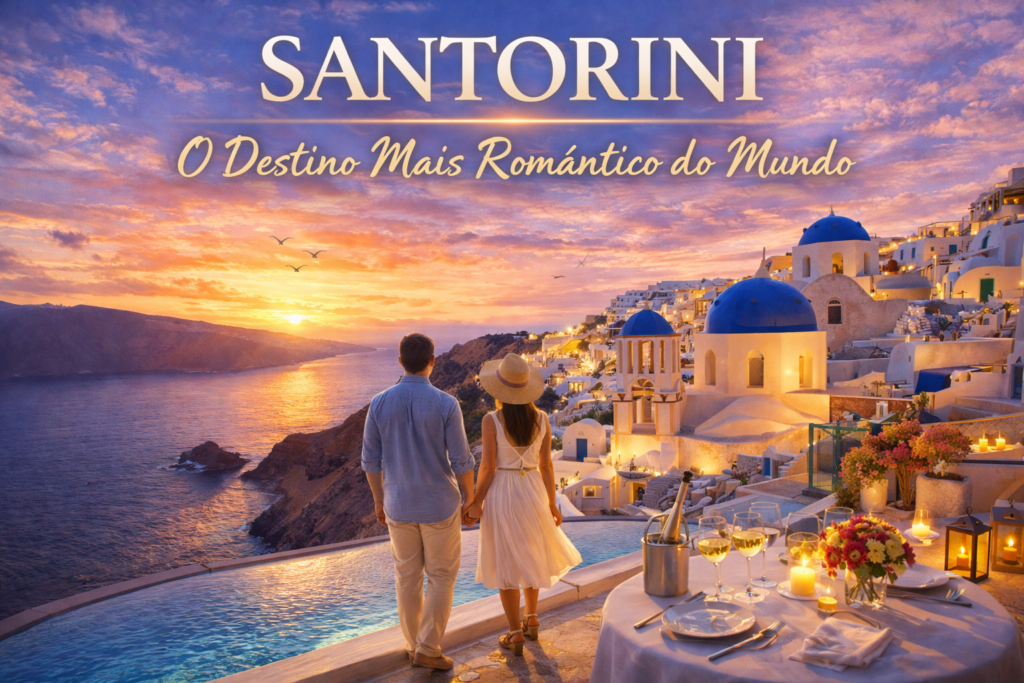 Grécia Atenas, Santorini e Mykonos são destinos inesquecíveis que combinam história milenar, ilhas paradisíacas, gastronomia única e paisagens de tirar o fôlego. Descubra por que viajar para a Grécia é o sonho de milhões de viajantes.