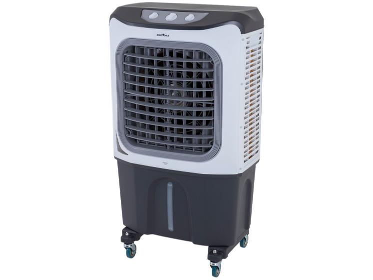 Climatizador de Ar Britânia Frio 3 Velocidades 5L refresca, umidifica e ventila o ambiente com economia, design compacto e ótimo custo-benefício. Ideal para dias quentes.