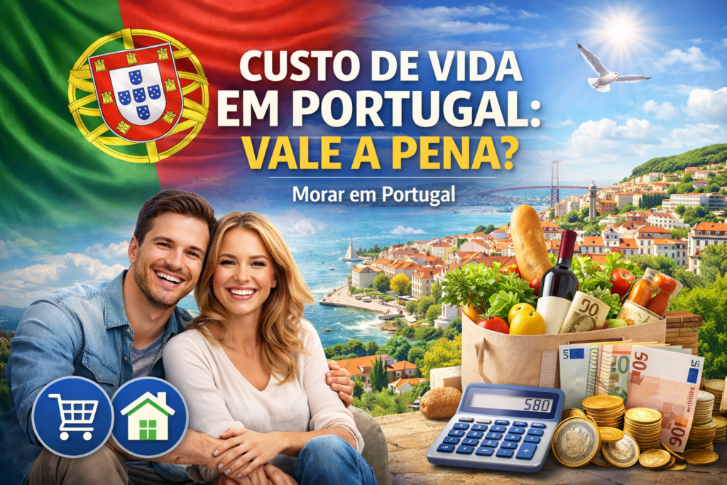 Morar em Portugal vale a pena? Descubra tudo sobre qualidade de vida, segurança, custo de vida e oportunidades para brasileiros em Portugal.