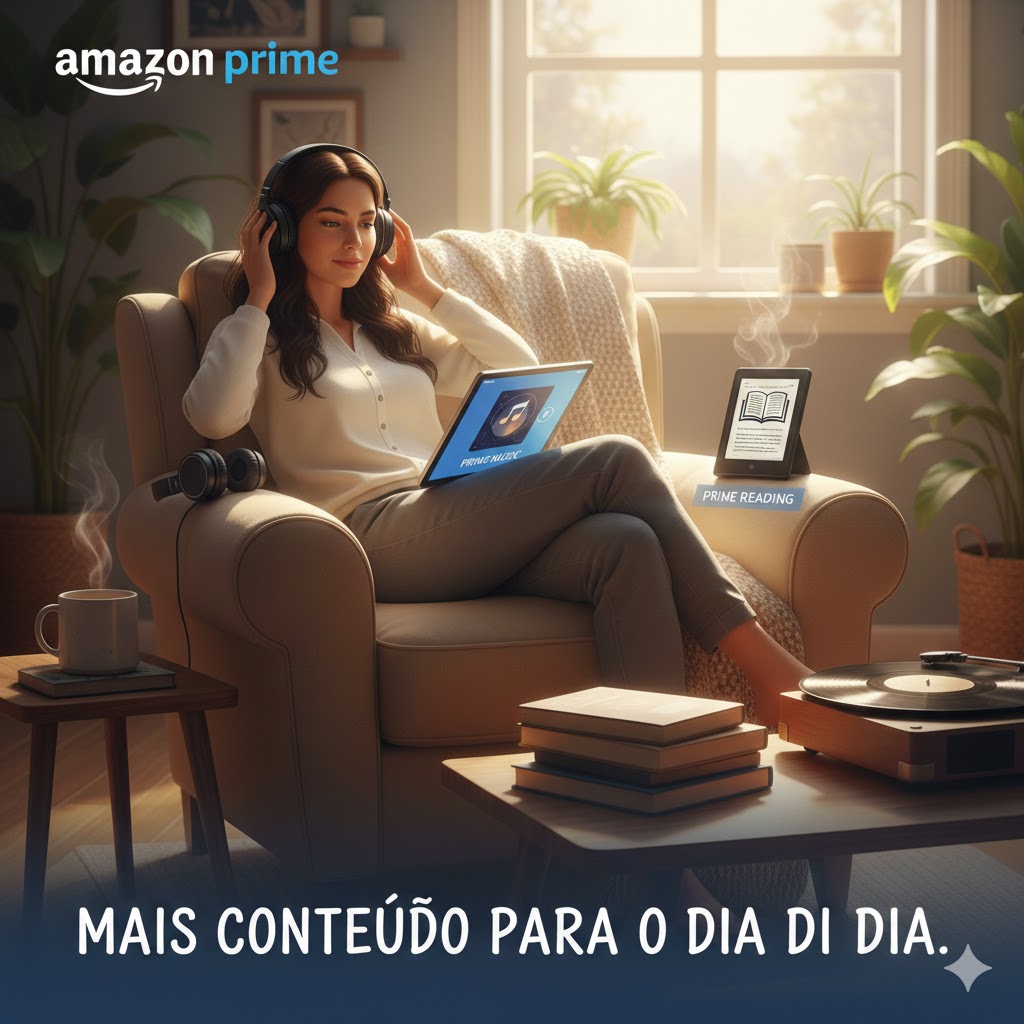 O Amazon Prime é a escolha ideal para quem busca economia e entretenimento em um só lugar. Além do frete grátis em milhões de produtos, a assinatura inclui acesso ao Prime Video, Prime Music e Prime Reading, oferecendo uma experiência completa para toda a família. Com um valor acessível e período de teste gratuito, o Amazon Prime se destaca como uma das melhores assinaturas do mercado.