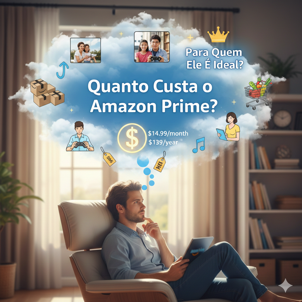 O Amazon Prime é a escolha ideal para quem busca economia e entretenimento em um só lugar. Além do frete grátis em milhões de produtos, a assinatura inclui acesso ao Prime Video, Prime Music e Prime Reading, oferecendo uma experiência completa para toda a família. Com um valor acessível e período de teste gratuito, o Amazon Prime se destaca como uma das melhores assinaturas do mercado.