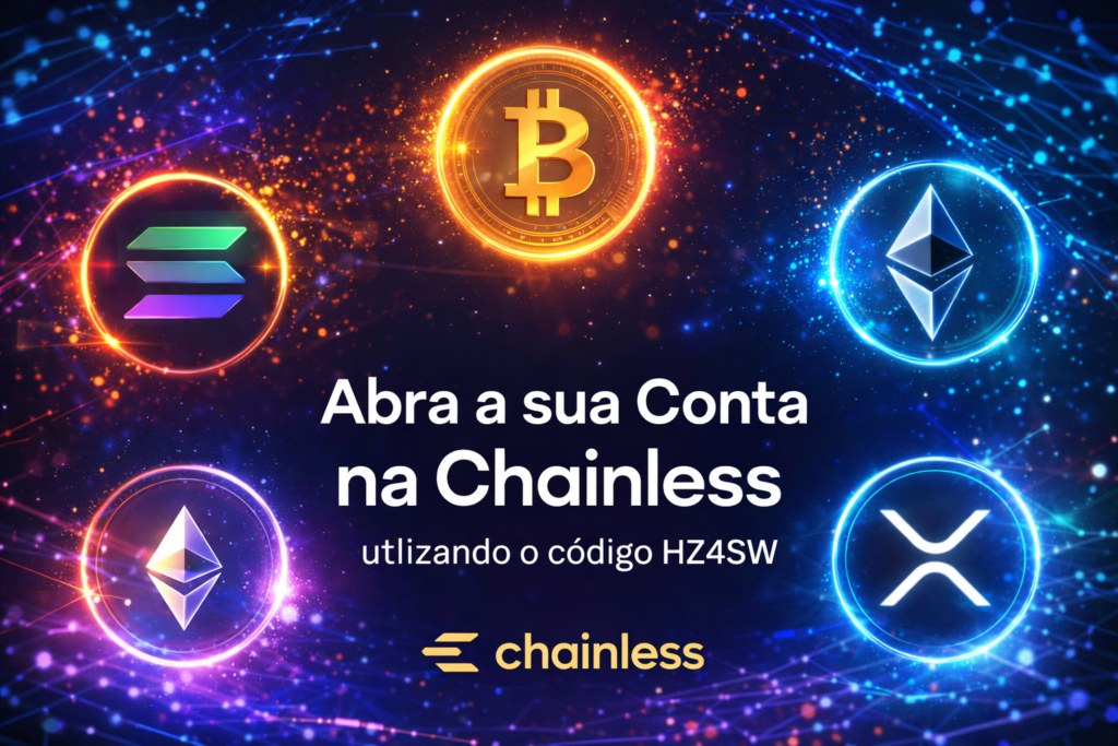 Chainless é a plataforma ideal para quem deseja investir em criptomoedas com segurança, praticidade e tecnologia avançada, oferecendo uma experiência simples para comprar, vender e armazenar ativos digitais de forma rápida e confiável.