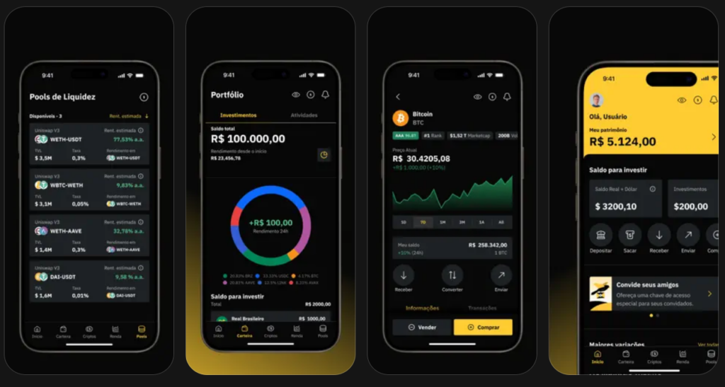 Chainless é a plataforma ideal para quem deseja investir em criptomoedas com segurança, praticidade e tecnologia avançada, oferecendo uma experiência simples para comprar, vender e armazenar ativos digitais de forma rápida e confiável.