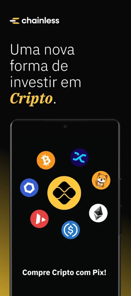 Chainless é a plataforma ideal para quem deseja investir em criptomoedas com segurança, praticidade e tecnologia avançada, oferecendo uma experiência simples para comprar, vender e armazenar ativos digitais de forma rápida e confiável.
