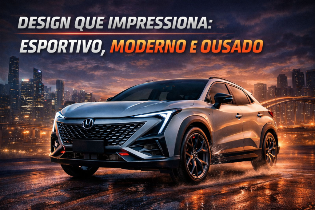 Caoa Changan UNI-T 1.5 Turbo Flex: o SUV que redefine o padrão com design futurista, tecnologia de ponta e desempenho surpreendente — colocando Compass, Corolla Cross e Taos no bolso com estilo, potência e inovação.