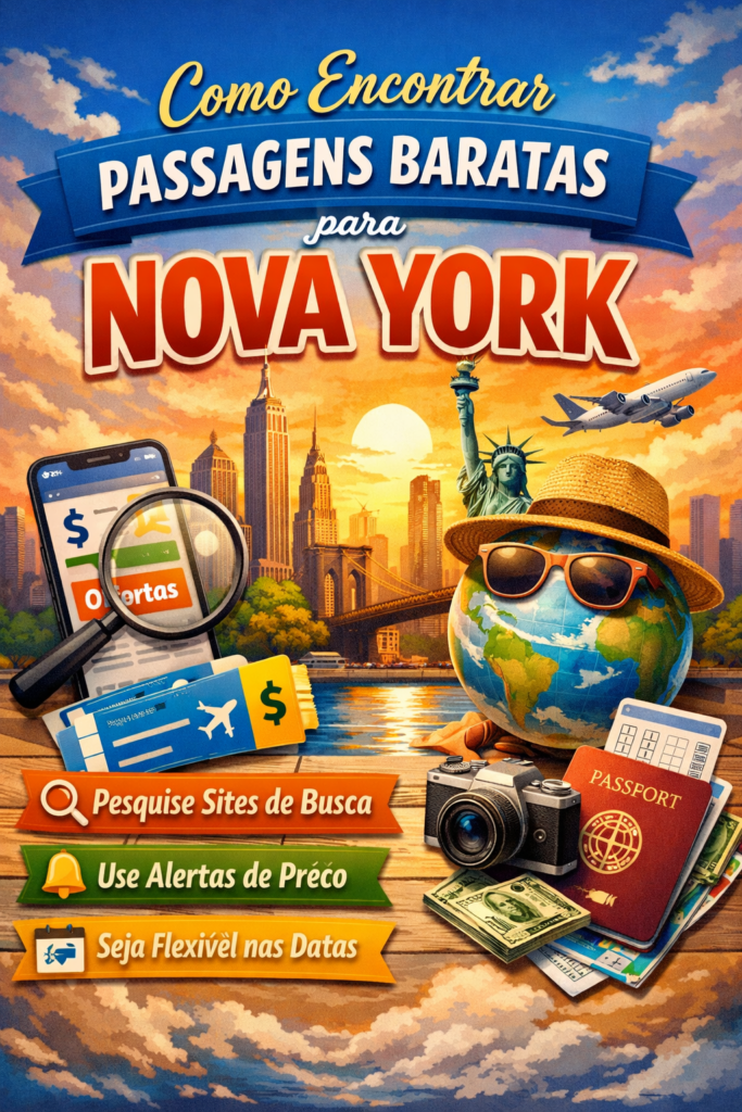 Viajar para Nova York é dar o primeiro passo rumo a uma experiência inesquecível, repleta de cultura, energia e oportunidades únicas — transforme seu sonho em realidade e descubra tudo o que a cidade mais vibrante do mundo tem a oferecer.