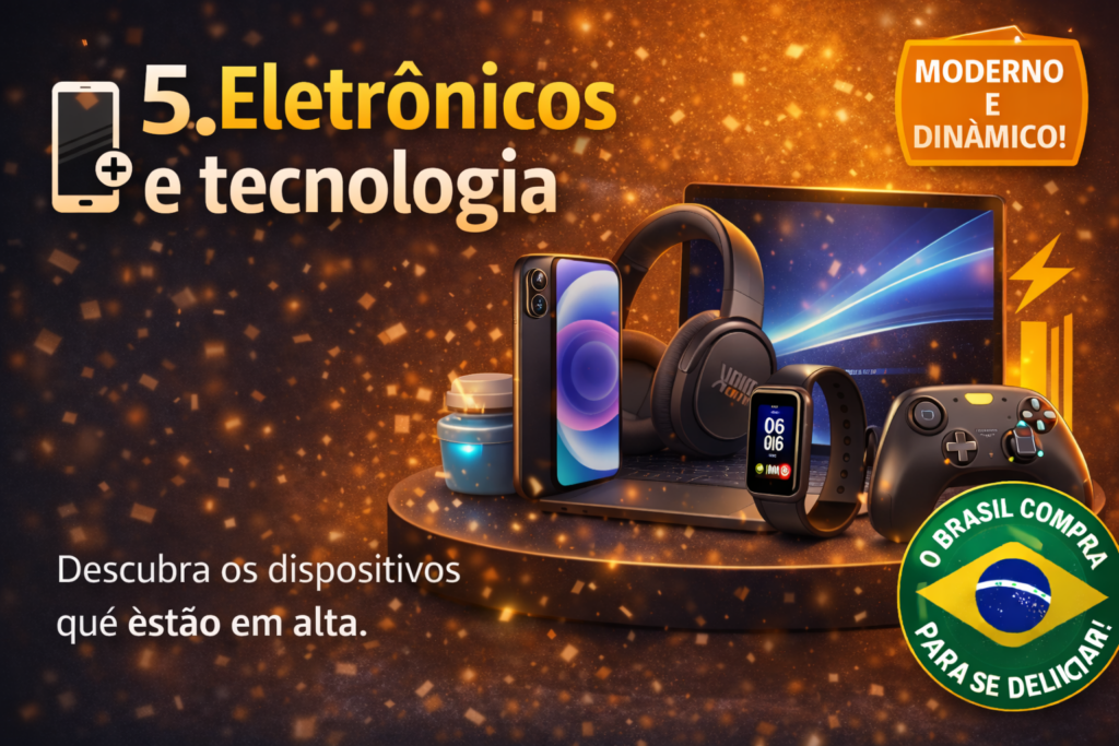 Produtos Mais Comprados na Amazon revelam tendências incríveis e oportunidades imperdíveis: descubra os itens favoritos dos brasileiros, aproveite ofertas exclusivas e escolha produtos que unem qualidade, praticidade e o melhor custo-benefo para o seu dia a dia!
