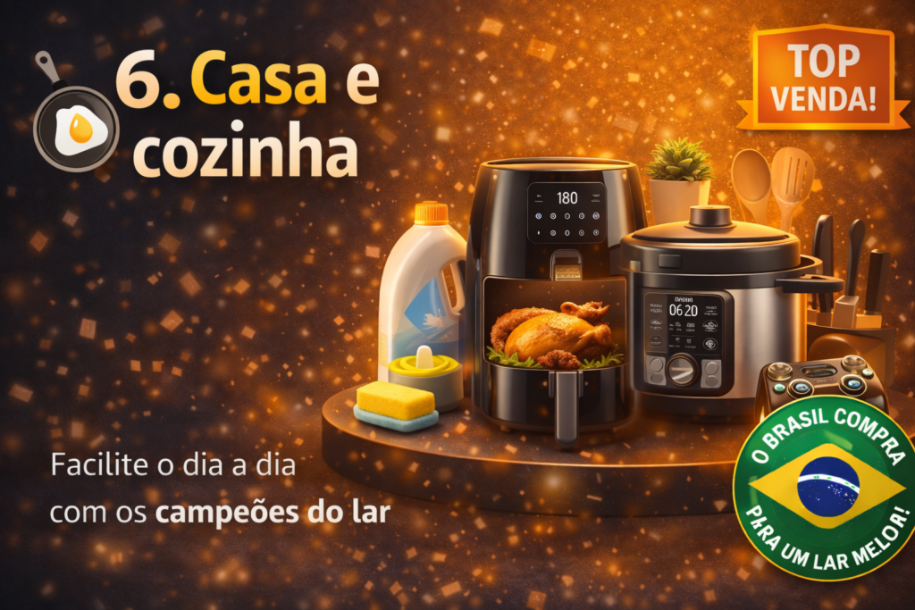 Produtos Mais Comprados na Amazon revelam tendências incríveis e oportunidades imperdíveis: descubra os itens favoritos dos brasileiros, aproveite ofertas exclusivas e escolha produtos que unem qualidade, praticidade e o melhor custo-benefo para o seu dia a dia!
