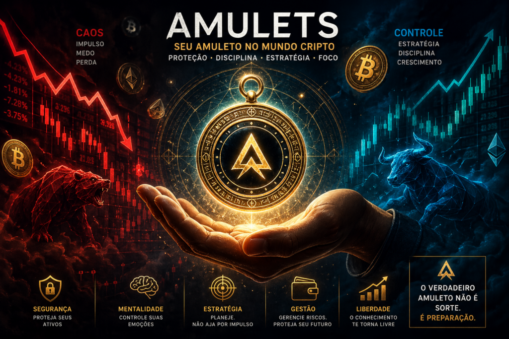 Amulets no mundo cripto: descubra como transformar proteção em estratégia e dar o próximo passo com segurança — abra sua conta agora usando o código **AEQ5R** e comece com mais controle, disciplina e visão no mercado digital.
