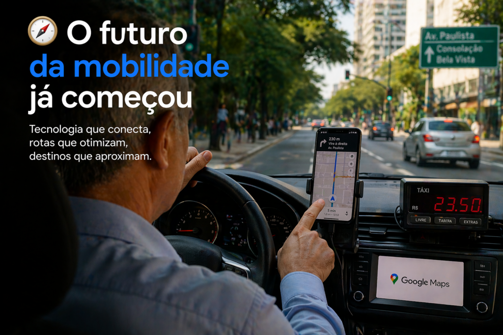 Gemini vira seu Guia no Google Maps e transforma sua navegação com inteligência artificial, rotas mais inteligentes, sugestões personalizadas e uma experiência de direção muito mais prática e eficiente.