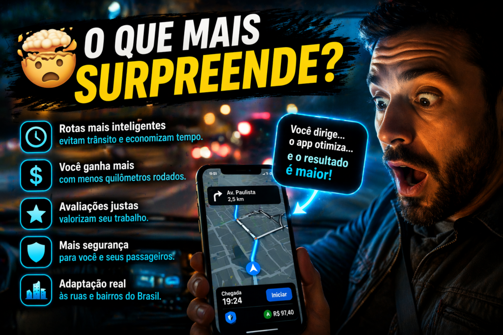 Novo Waze chegou para revolucionar sua forma de dirigir: descubra rotas mais inteligentes, alertas em tempo real e uma navegação que economiza tempo, combustível e evita o trânsito como nunca antes.
