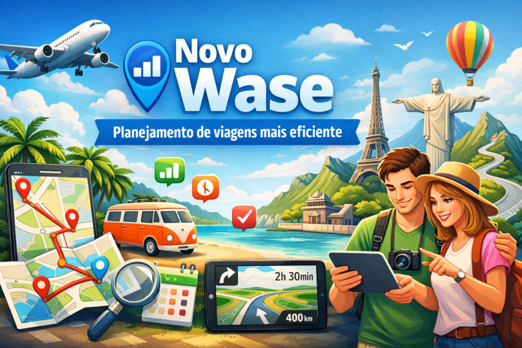 Novo Waze chegou para revolucionar sua forma de dirigir: descubra rotas mais inteligentes, alertas em tempo real e uma navegação que economiza tempo, combustível e evita o trânsito como nunca antes.
