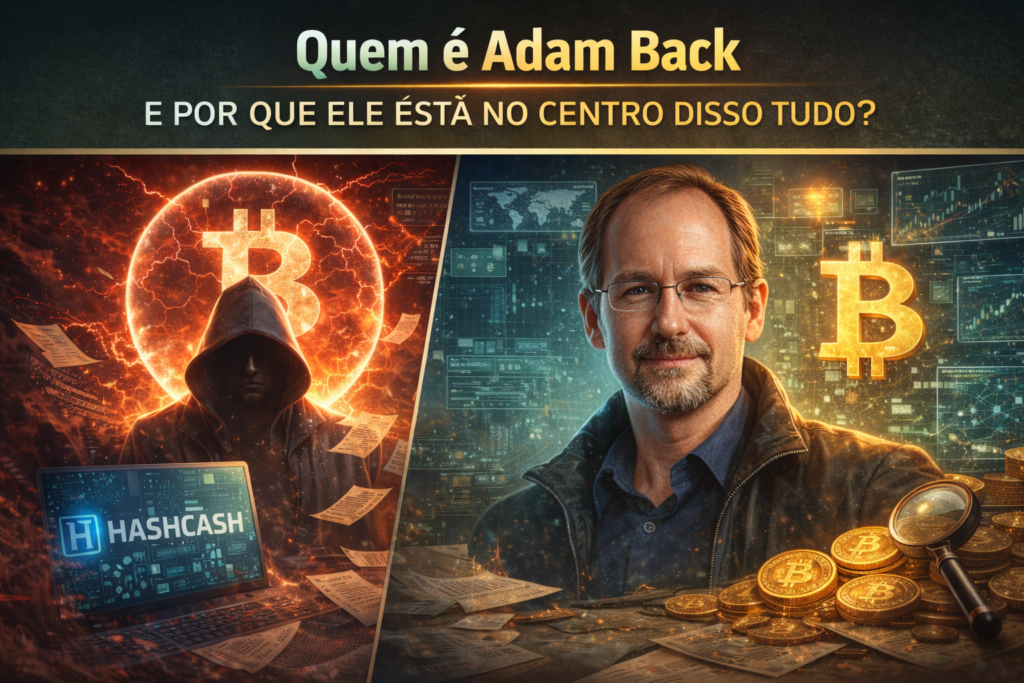 Satoshi Nakamoto finalmente revelado? Descubra o que realmente sabemos sobre Adam Back e sua possível ligação com o criador do Bitcoin — uma investigação intrigante que pode mudar sua forma de enxergar a maior revolução financeira da história.
