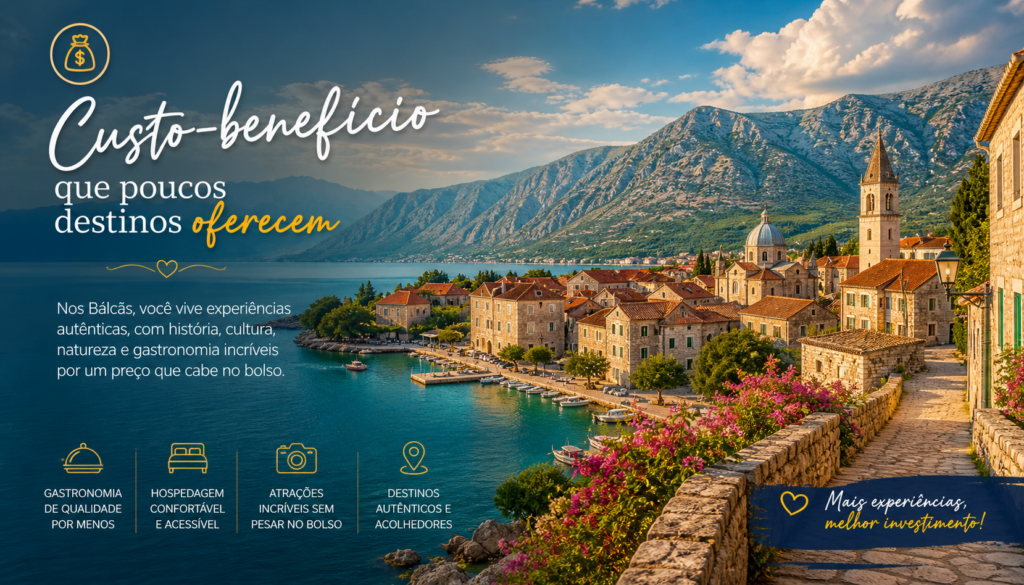 Região dos Bálcãs: descubra um destino surpreendente onde cultura rica, paisagens deslumbrantes e preços acessíveis se unem para oferecer experiências inesquecíveis antes que o mundo inteiro descubra esse segredo.
