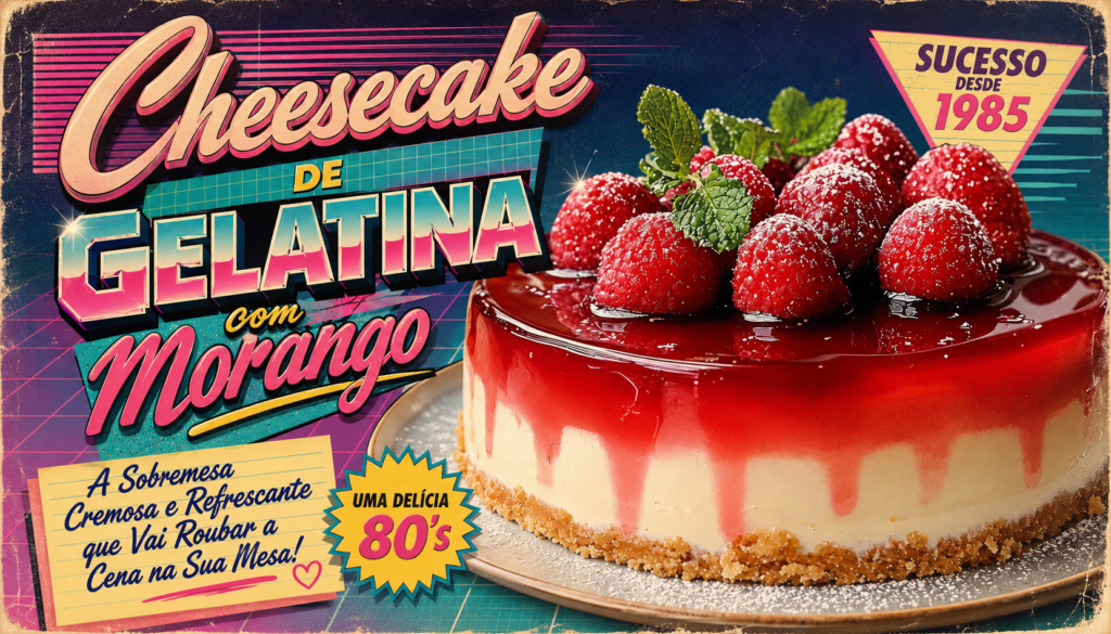 Cheesecake de Gelatina com Morango é a sobremesa perfeita para quem ama sabores irresistíveis, textura cremosa e um visual de dar água na boca! 🍓✨ Com uma combinação refrescante de cheesecake suave e cobertura brilhante de morango, essa delícia conquista já na primeira colherada. Prepare-se para surpreender a família e os convidados com uma receita elegante, fácil de fazer e simplesmente inesquecível!