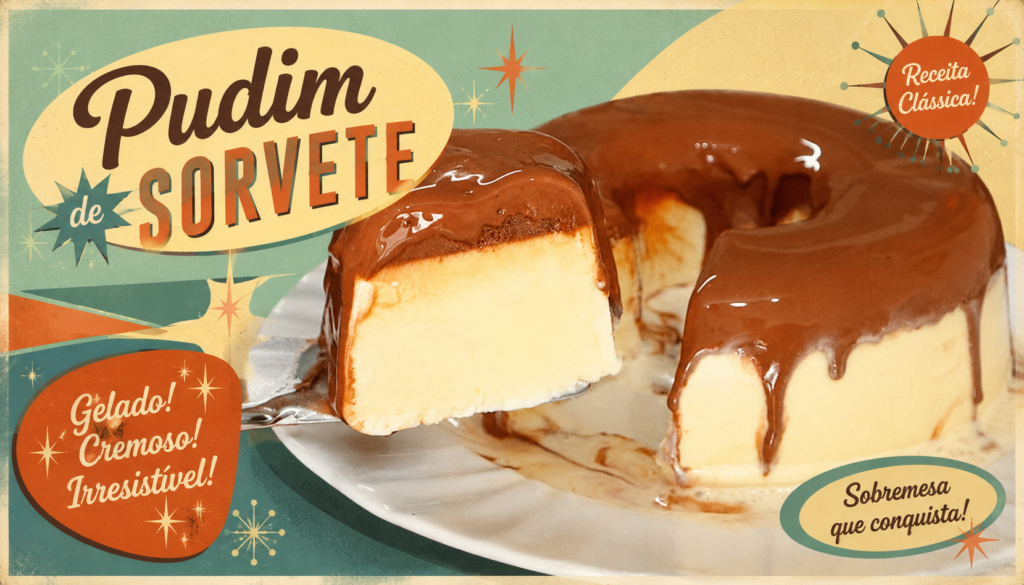 Pudim de Sorvete é a sobremesa perfeita para quem ama sabor, cremosidade e aquele toque irresistível de chocolate! 🍮❄️ Descubra como preparar essa delícia gelada que conquista todos os paladares e deixa qualquer ocasião ainda mais especial.
