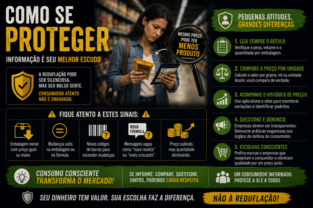 Reduflação: o aumento invisível que pesa no bolso dos brasileiros e consumidores no mundo todo. Descubra como produtos estão menores, mais caros e afetando seu poder de compra sem você perceber.
