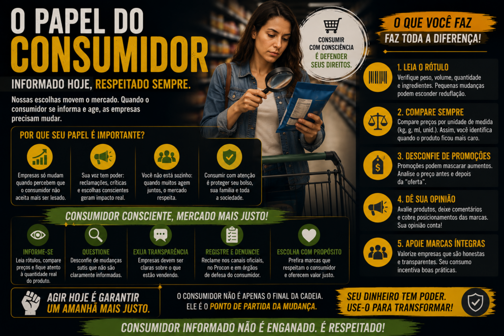 Reduflação: o aumento invisível que pesa no bolso dos brasileiros e consumidores no mundo todo. Descubra como produtos estão menores, mais caros e afetando seu poder de compra sem você perceber.
