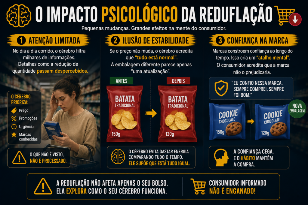 Reduflação: o aumento invisível que pesa no bolso dos brasileiros e consumidores no mundo todo. Descubra como produtos estão menores, mais caros e afetando seu poder de compra sem você perceber.
