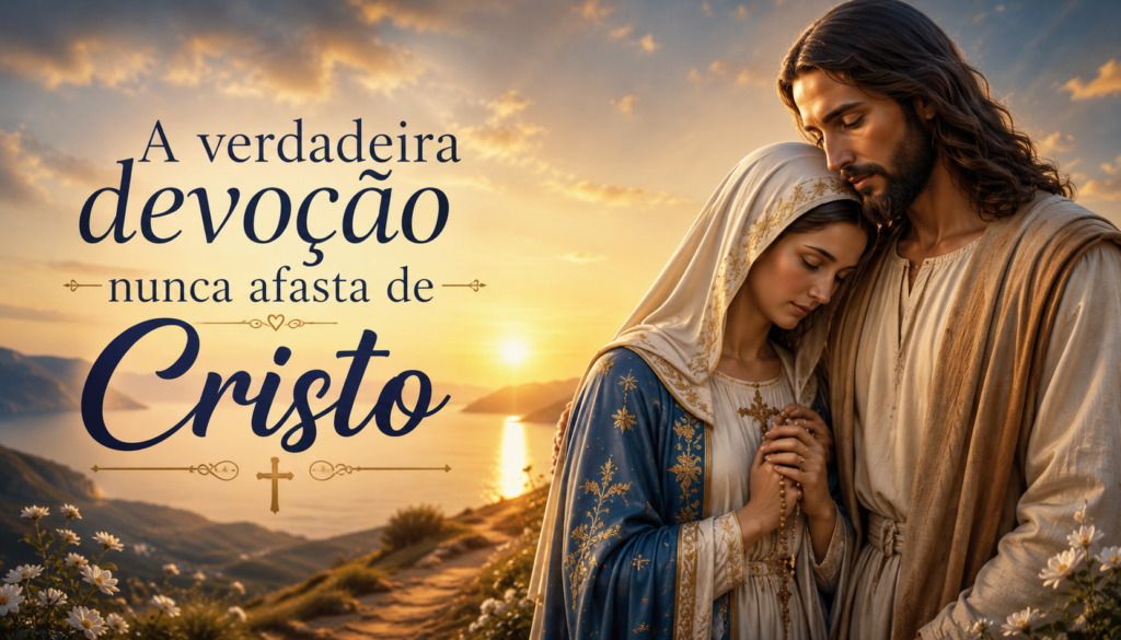 Por que os Católicos Veneram Maria? Descubra o ensinamento bíblico, a diferença entre adoração e veneração e como a Virgem Maria conduz todos os fiéis a Jesus Cristo.