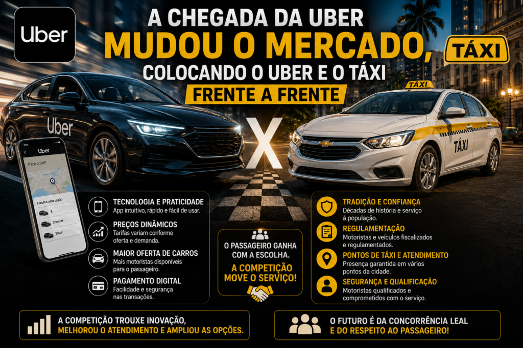 Taxista: Descubra como trabalhar com inteligência na Uber nas categorias X, Comfort e Black, aumentar suas oportunidades de corridas, aproveitar melhor cada viagem, reduzir deslocamentos sem passageiros e potencializar sua rentabilidade com estratégias práticas e eficientes.